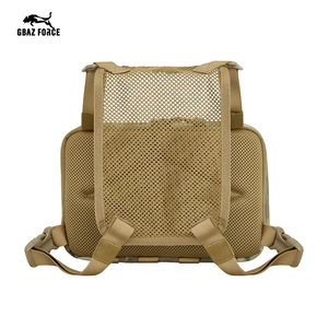 Bolsa de Pecho GAF 500D Impermeable de Nailon con Camuflaje, Sistema Molle, Cierre de Cremallera y Bolsillo para Teléfono con Protección Faraday - Product Image 2