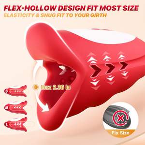 Nieuwe Aankomst Mond Seksspeeltjes Mannelijke Masturbatie Penis Trainingsapparaat <span class=keywords><strong>App</strong></span> Gestuurde Masturbatiemachine Voor Mannen - Product Image 2