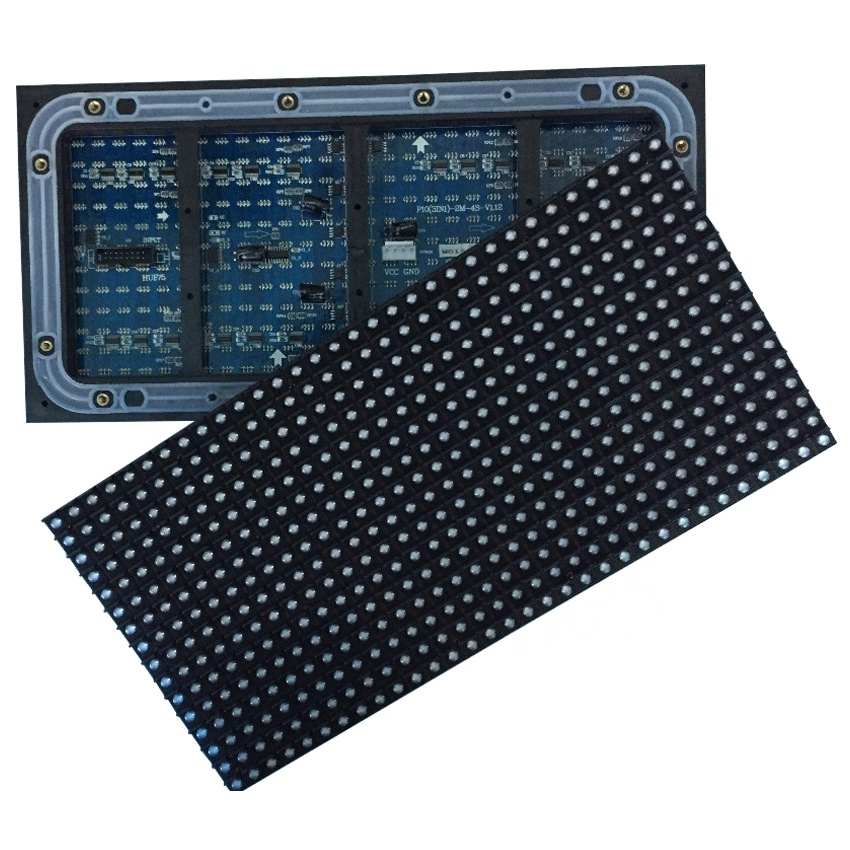 Esterna impermeabile fase di visualizzazione dello schermo, colore completo ha condotto il modulo led pubblicità dip p10