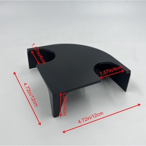Abs Fish Viewing Tunnel Aquarium Decor White And Black Eco Bottle Shape Modular Hideout For Ornamental Fish - Product Image 4