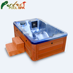Jacuzzis Exteriores para Hoteles y Villas con Cromoterapia e Iluminación Ambiental, Bañera Acrílica Independiente, Paquete Completo para Suite Presidencial - Product Image 5
