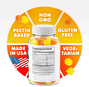 WELLBODY <span class=keywords><strong>DHA</strong></span> <span class=keywords><strong>Omega</strong></span> <span class=keywords><strong>3</strong></span> Gummies OEM/ODM Venta caliente para niños y adultos Gummy Candy Dosis - Product Image 4