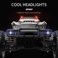 KFPLAY KF10 Voiture RC tout-terrain haute vitesse 4x4 2.4G avec moteur brossé grande échelle 1/10 pour adultes, véhicule de course télécommandé RTR