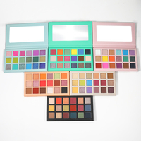 Palette de fards à paupières OCHAIN en gros, marque privée, 18 couleurs, avec miroir, maquillage