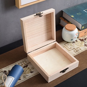 Custom New Solid Wood Home General Jewelry Storage Box Tea Cake Wooden Gift Box