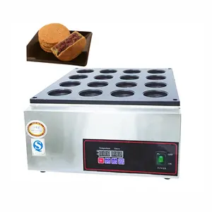 Yüksek hızlı elektrikli ısıtma kırmızı fasulye tekerlek kek makinesi yumurta Burger Obanyaki ekmek yapma Baker fırın