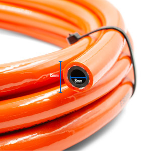 Гибкий термостойкий натуральный газовый шланг из ПВХ - Product Image 1