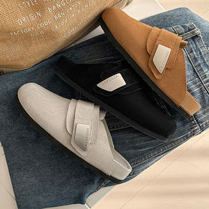 Deran Nouvelles Chaussures Douces à <span class=keywords><strong>Talon</strong></span> en <span class=keywords><strong>Bois</strong></span> Toutes Saisons, Sabots, Chaussons, Mules, Plates, Escarpins, Chaussures Homme et <span class=keywords><strong>Femme</strong></span> Classiques Unisexe - Product Image 5