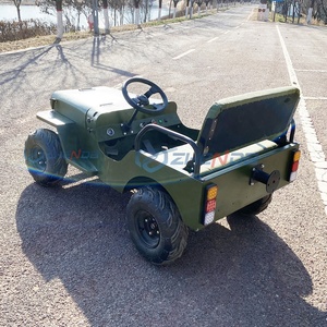 Mini Jeep Électrique Tout-Terrain pour Adultes - Kart d'Attraction pour Parcs d'Attractions - Amusant et Personnalisable (Couleur/Style) - Châssis en Tube d'Acier Hydraulique - Product Image 2