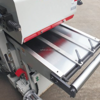 Raboteuse à bois double face haute efficacité fabriquée par le fabricant pour bois dur, largeur 610 mm