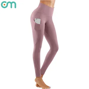 Lulu 제조 여성 착용 운동 운동 엉덩이 섹시 스타킹 요가 포켓 바지 압축 높은 허리 체육관 레깅스