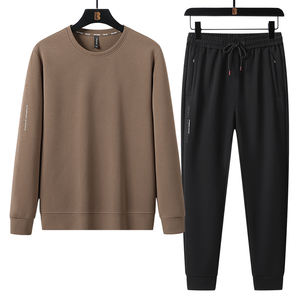 Suéter de cuello redondo personalizado con logotipo para otoño e invierno, camiseta de manga larga, camiseta interior, conjunto de temperatura constante - Product Image 3