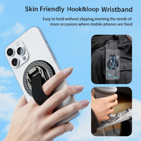 Nouveau Ultra Slim 360 °   Support magnétique en métal pliable avec anneau de maintien pour téléphone portable