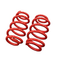 Pegas Suspensi Coil 55CrSiA untuk Mobil EV Coilover Shock Absorber Diameter Kawat Kustom Suku Cadang Grosir