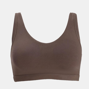 Nouveau soutien-gorge de sport tendance pour femme, haute qualité, personnalisé, simple à l'avant, maintien élevé, respirant, séchage rapide, Spandex/Nylon - Product Image 3