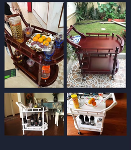 <span class=keywords><strong>Carrello</strong></span> di Servizio in Legno Massello a Due Ripiani per Hotel e Ristoranti, <span class=keywords><strong>Carrello</strong></span> per Bevande e <span class=keywords><strong>Liquori</strong></span> per Uso Domestico, Vendita all'Ingrosso - Product Image 6