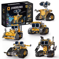 Juguete Educativo de Construcción con Bloques de Plástico, Control Remoto, Programación de Robots, Torque 5 en 1, Pantalla Digital, Funciona con Batería, Cumple con la Norma EN71