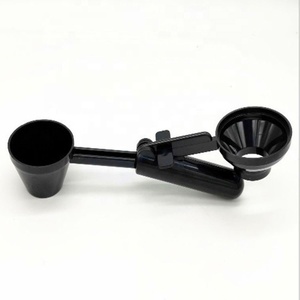 <span class=keywords><strong>Cuillère</strong></span> et entonnoir <span class=keywords><strong>à</strong></span> café en plastique pour dosettes de café réutilisables et rechargeables, capacité de 2 cuillères <span class=keywords><strong>à</strong></span> <span class=keywords><strong>soupe</strong></span>, noir - Product Image 6