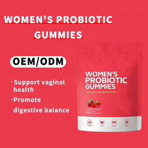 Groothandel Probiotische Vitamine Gummies 5 Miljard CFU's Cranberry Smaak Veganistisch Volwassenen Vrouwelijke Darm- en Botgezondheid Ondersteuning 60 Stuks Bulk - Product Image 6