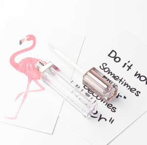 Großhandel Qualität 5ml DIY Logo Roségold/Silber Lippen glasur Tube Verpackungs flasche leere Lip gloss Tube - Product Image 6