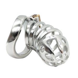 Dispositivo de Castidad Masculino de Acero Inoxidable FRRK, Jaula de Castidad SM, Herramientas Sexuales, Dispositivo de Castidad para Hombres - Product Image 4