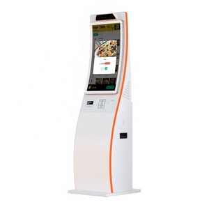 Kiosco de Pago para Cafetería de 23.6 Pulgadas, Pantalla Táctil Interactiva, Escáner de Código QR, Cámara Facial, Kiosco de Pedidos para Bar - Product Image 3