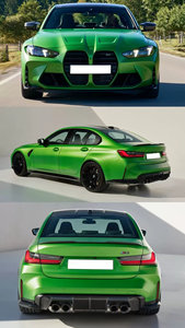 Kit de Carrocería Ancha 2025 M3 G80 LCI para <span class=keywords><strong>BMW</strong></span> <span class=keywords><strong>Serie</strong></span> <span class=keywords><strong>3</strong></span> G20 LCI Facelift, Parachoques, Guardabarros, Capó, Faldones Laterales, Faros, Rejilla, Escape - Product Image 3