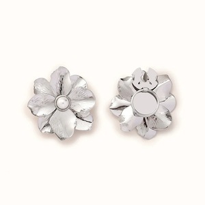 Cubrebotones de Moda con Flores para Mujer, Elegantes Clips para Mangas de Blusas, Camisas y Vestidos, Estilo Puño con Pedrería, Tendencia de <span class=keywords><strong>Instagram</strong></span> - Product Image 5
