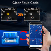 Lector de Códigos Universal para Automóviles JFIND JF327, Escáner OBD2, Bluetooth BLE BT5.1 Elm327 V1.5 PIC18F25K80 Elm 327 v 1.5, Herramientas de Diagnóstico