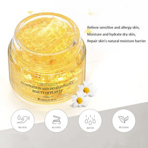 Etiqueta privada Reparación calmante DE LA <span class=keywords><strong>PIEL</strong></span> Crema de mascarilla facial de gelatina de cristal de pétalos de manzanilla natural para calmar la <span class=keywords><strong>piel</strong></span> sensible - Product Image 6