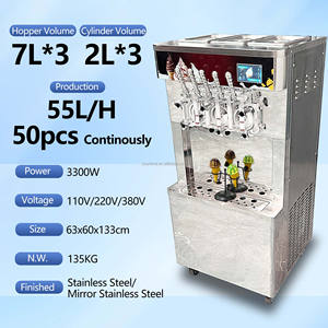 Yourtime <span class=keywords><strong>3</strong></span> buses congelées daiquiris combo crème glacée molle congelée ACAI maquina de helado suave - Product Image 4