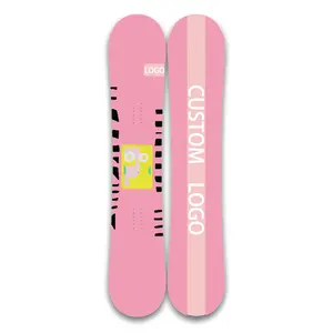 Custom Logo New Design Freeride All Mountain Snowboard Winter Snow Sports Ski Board Emported Equipments For Men And Women