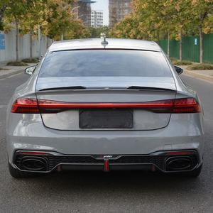 Difusor trasero Rs7 con tubo trasero de fibra de carbono para <span class=keywords><strong>Audi</strong></span>, <span class=keywords><strong>A7</strong></span>, S7, A7l, 2019, 2020, 2121, 2022, <span class=keywords><strong>2023</strong></span> - Product Image 5