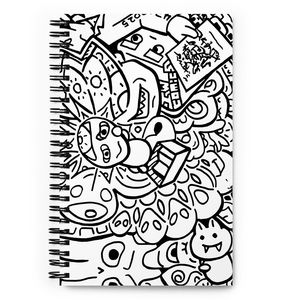 # Quaderno a Spirale Completo da 37 Fogli con Scatola per Schizzi - Product Image 1