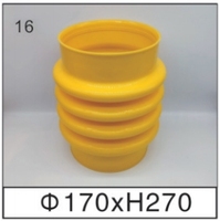 Soufflet de pilon 170mm 160mm 105mm