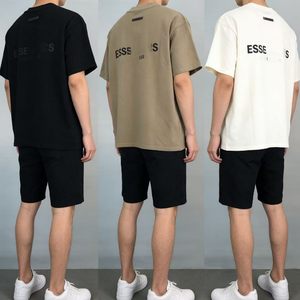 Camiseta de marca <span class=keywords><strong>Fear</strong></span> Designer para hombre, cuello redondo, estampado de letras, 100% algodón, corte holgado, ropa informal de calle, camiseta de manga corta - Product Image 2