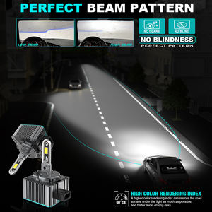 Faro delantero de alta calidad Play & Plug 6000K D1S D2S bombilla de faro LED 110W D1S D2S D3S D4S D5S D8S CANBUS faro LED de coche - Product Image 4