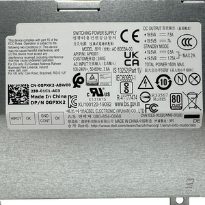Mới Ban Đầu <span class=keywords><strong>160W</strong></span> Cung Cấp Điện Cho Dell 5260 7460 7470 Optiplex 7400 7480 AC160EBA-00 apk001 CN-0GPXK2 gpxk2 100% Thử Nghiệm - Product Image 2