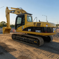 Zuverlässiger Gebrauchter CAT 320CL Bagger 20 Tonnen Raupenbagger Caterpillar Hydraulikmaschine für Bauarbeiten Großhandel