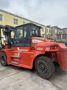 <b>Used</b> Heli 12 Ton Diesel Forklift 3m Lifting Height 4X4 Drive Seated Operation Heli 120 Forklift - Product Image 3