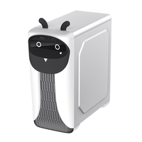 Boîtier de PC de jeu GAMEMAX Micro ATX Mid Tower en acier, avec ventilateurs de refroidissement, ports USB et audio sur le devant, en stock
