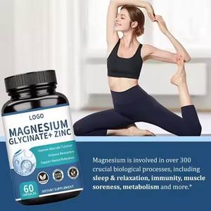 निजी लेबल मैग्नीशियम ग्लाइकेनेट जटिल कैप्सूल मांसपेशियों में छूट का समर्थन करने के लिए वयस्कों के लिए - Product Image 3