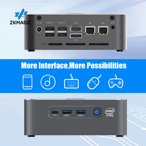 มินิพีซี Zkmagic รุ่นที่ 13 ใช้หน่วยประมวลผล I9 แรม DDR5 20 เธรด ระบบปฏิบัติการ Windows 11 รองรับการแสดงผล 4K พีซีเกมมิ่งทรงพลังสำหรับใช้งานที่บ้านและสำนักงาน - Product Image 6