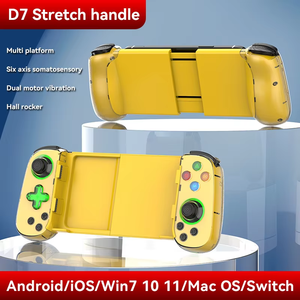 D7 Telescopic Mobile <b>Phone</b> Gamepad BT 5.0 Type-C Wireless Game <b>Controller</b> Joystick <b>for</b> PS4 Switch PC - Product Image 5