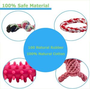 Lot de jouets pour chiens en peluche TPR avec corde et sac à excréments, vente en gros du fabricant - Product Image 5