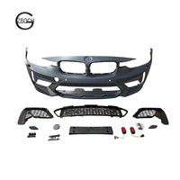 Pare-chocs avant F30 à M3C pour BMW Série 3 F30 F35 318i 328i 330i 335d, kit carrosserie M3C, 2012-2019, kit carrosserie F30