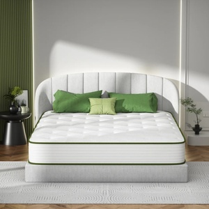 Colchón personalizado de 14 pulgadas de felpa de <span class=keywords><strong>gel</strong></span> medio-suave de espuma viscoelástica de tamaño King para uso en el hogar, escuela, Hospital, Hotel - Product Image 5