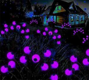 Luci colorate per il bulbo oculare di Halloween IP65 decorazione solare del giardino per esterni con <span class=keywords><strong>altalena</strong></span> del prato - Product Image 3