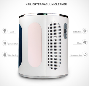 6 en 1 30000RPM perceuse à ongles électrique polisseuse nettoyeur de poussière d'ongles Machine d'aspiration sous vide lime à ongles <span class=keywords><strong>Gel</strong></span> séchage sèche-manucure dispositif - Product Image 6