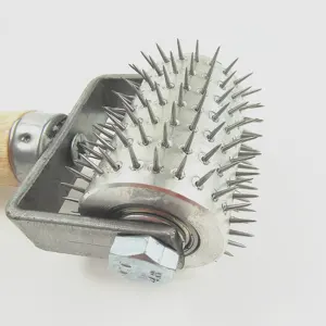 TDF Porcupine Roller Manual Stainless Wheel Compact Needle Roller Conveyor Belt Splicing Tools